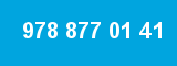 978 877 01 41 978 877 01 41